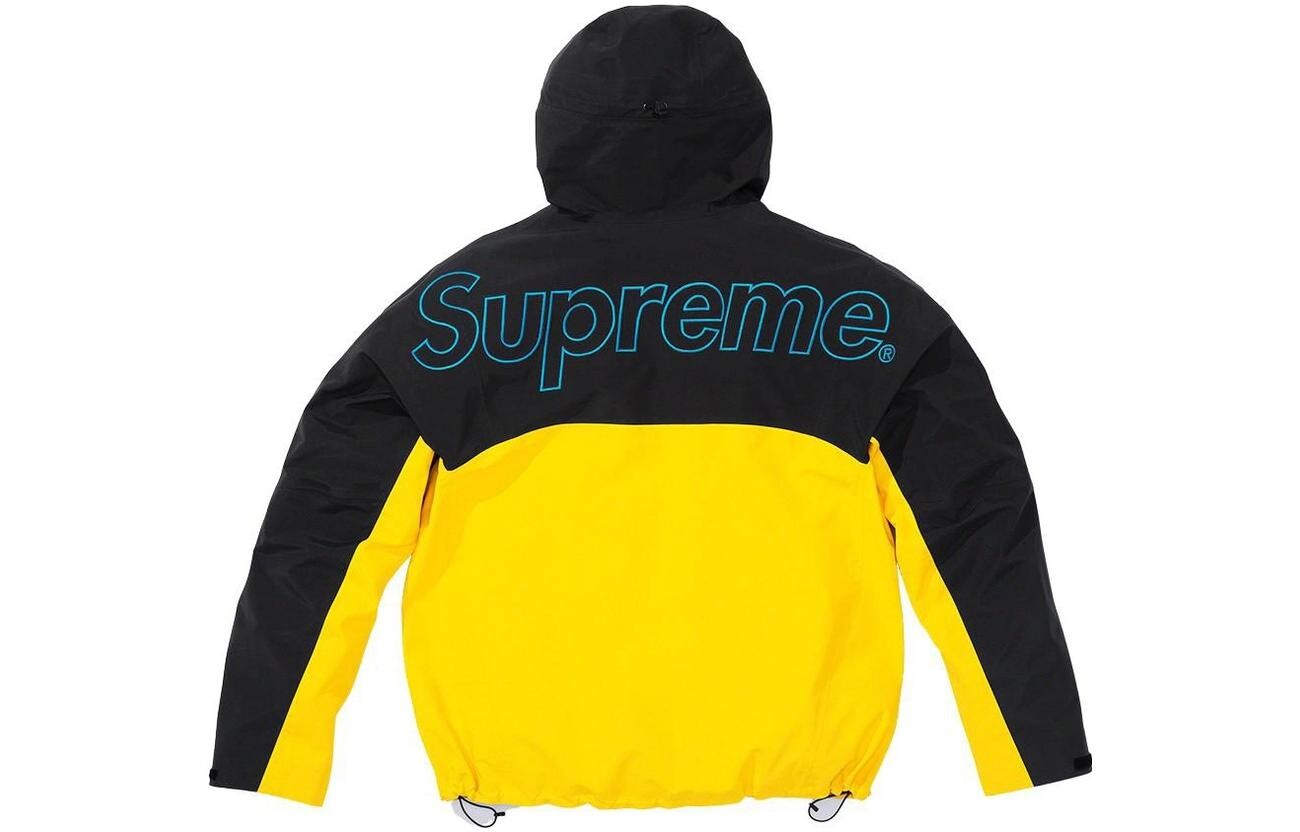 Куртка North Face с проклеенными швами, желтая Supreme, цвет Multicolor — фото 3
