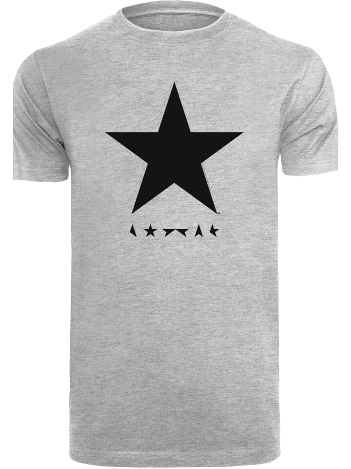 

Футболка F4NT4STIC David Bowie Star Logo, пестрый серый