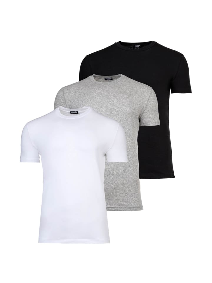 

Футболка Dsquared², цвет schwarz/weiß/grau