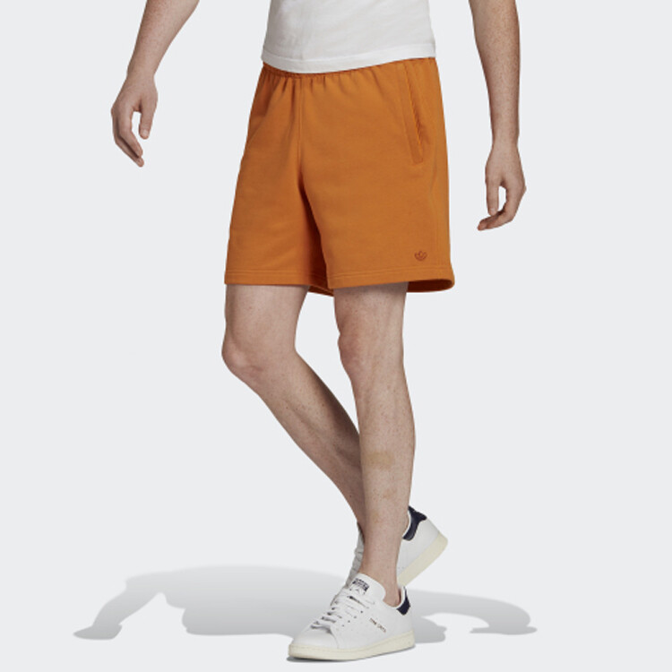 Официальные мужские повседневные шорты Clover темно-оранжевого цвета Adidas Originals, оранжевый — фото 2