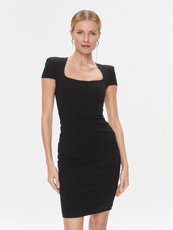 

Коктейльное платье узкого кроя Marciano Guess, черный