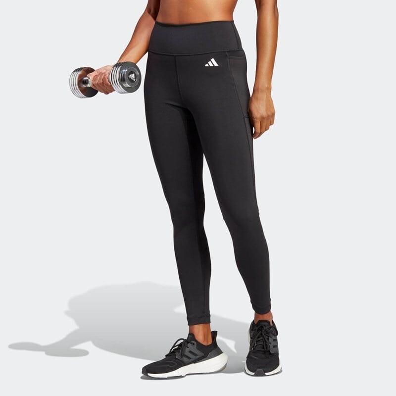 

Женские леггинсы Train Essentials высокой интенсивности 7/8 Adidas, черный