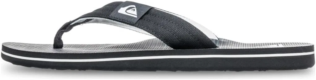 Мужские сандалии Quiksilver Molokai Layback M SNDL XKGS, угольный — фото 3
