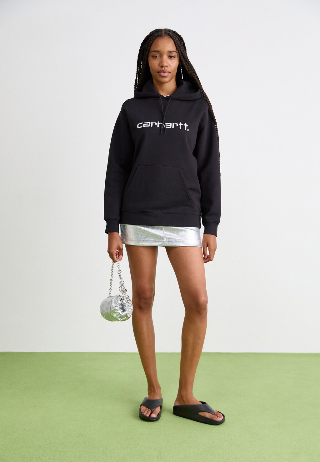 

Толстовка с капюшоном HOODED Carhartt WIP, черный