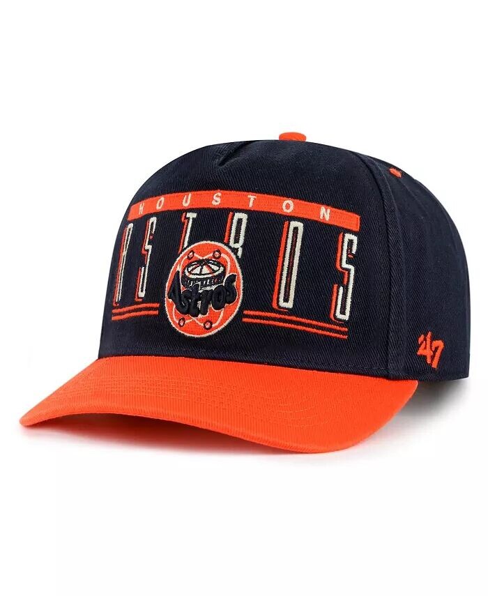 

Мужская темно-синяя кепка Houston Astros Double Headed Baseline Hitch Adjustable Hat '47 Brand