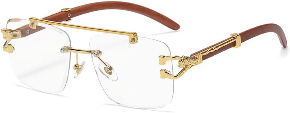 

Солнцезащитные очки MUTYNE с синими градиентными линзами, металлические, для мужчин и женщин, роскошные дизайнерские, без оправы, маленькие квадратные, для мужчин, D03 Transparent