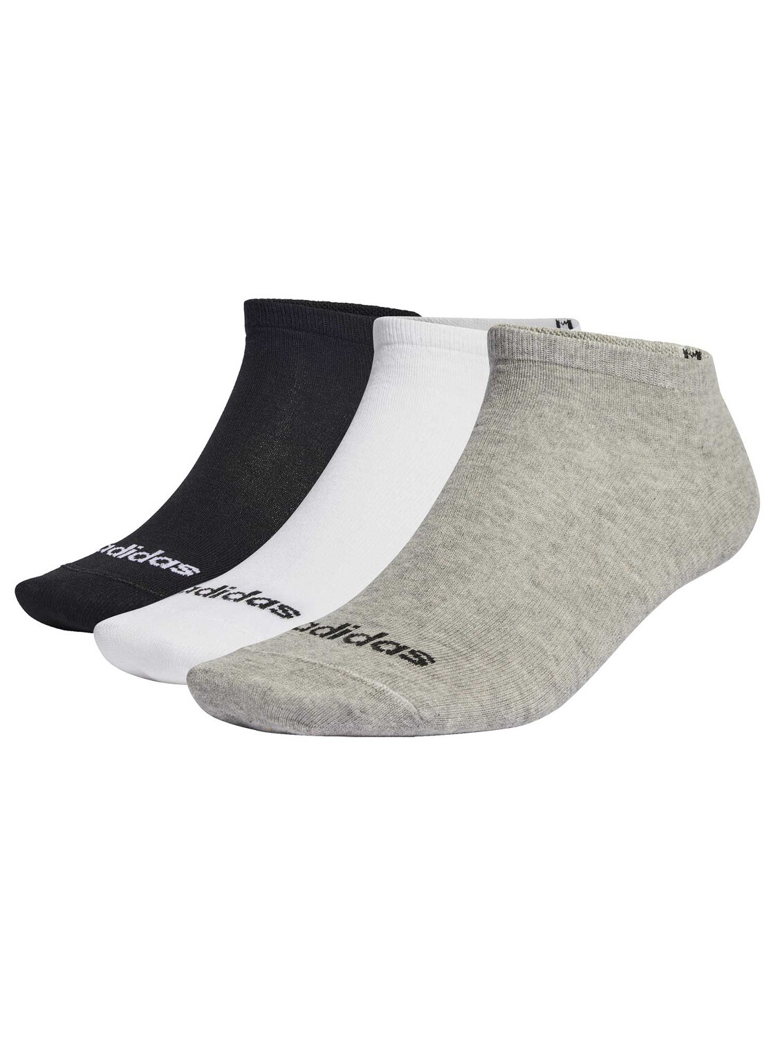

Носки Adidas Performance Thin Linear Low-Cut 3 Pairs, серый