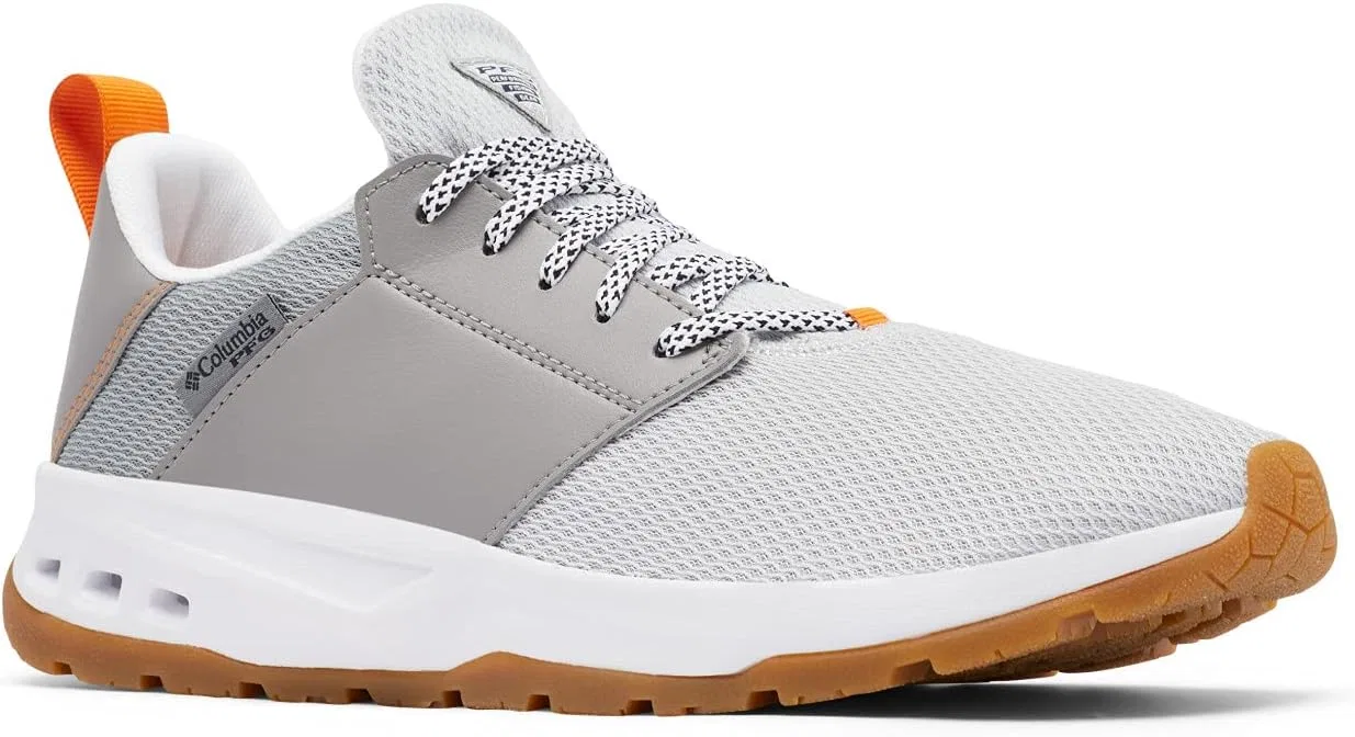 Мужские лодочные туфли Columbia Tamiami PFG, Slate Grey, Light Orange