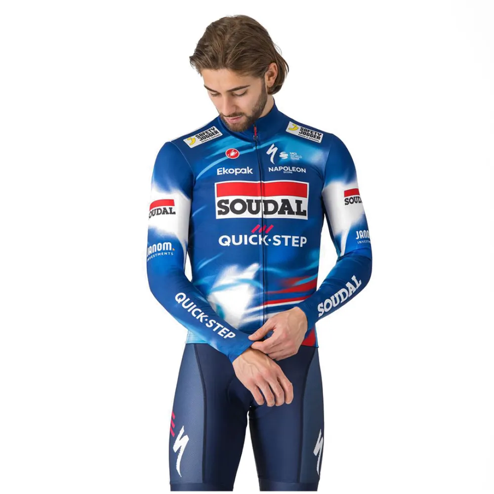 

Джерси Castelli Pro Thermal Mid long sleeve, синий
