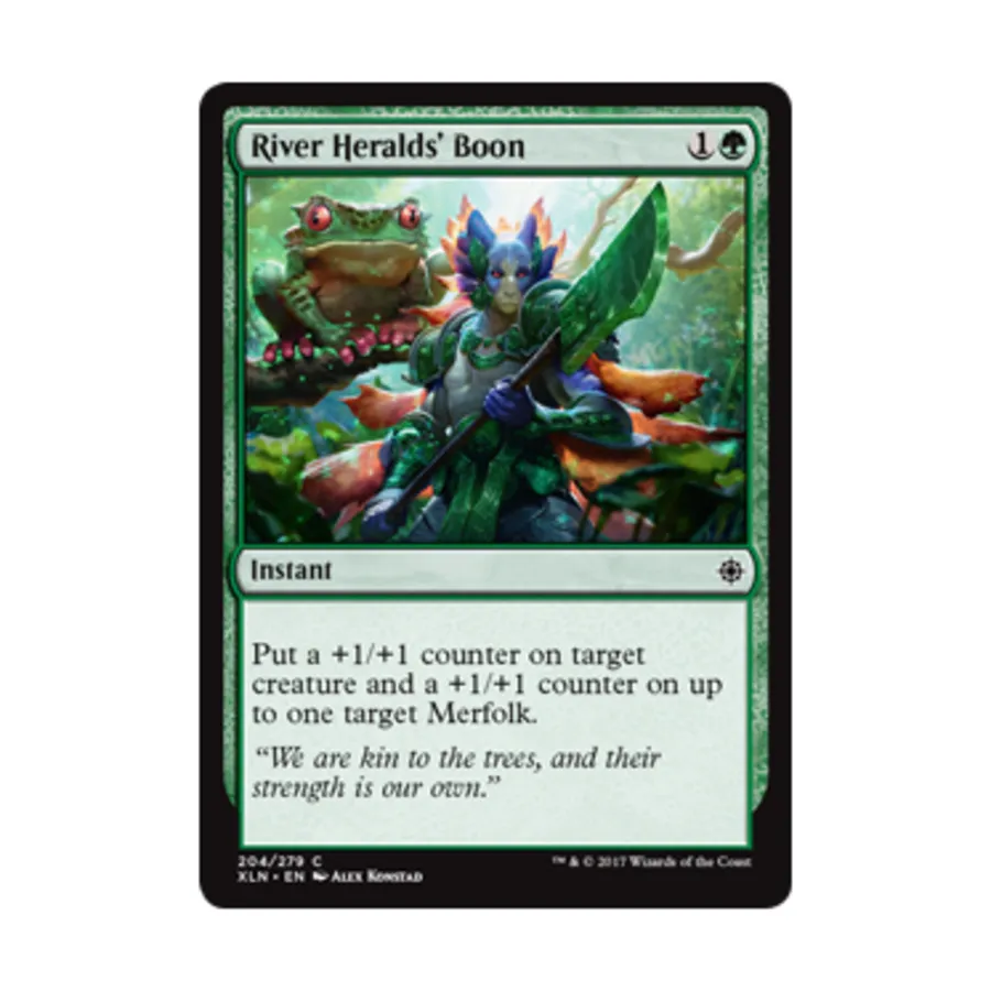 

CCG Дар речных вестников (клавиша C), MTG - Ixalan