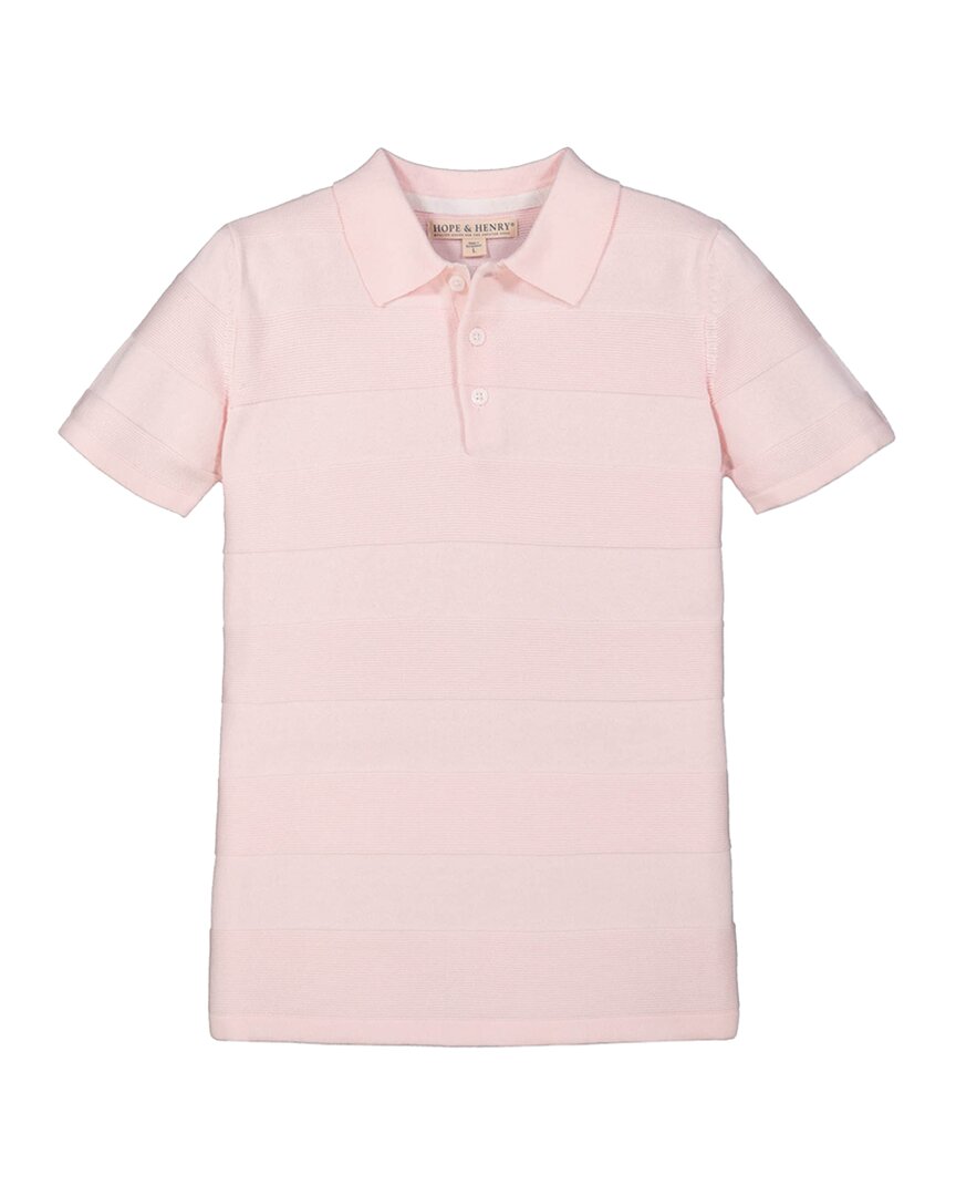 

Свитер-поло Hope & Henry, розовый