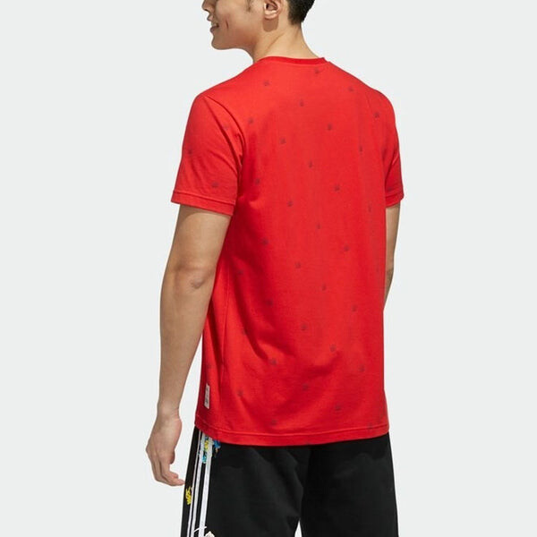 Футболка neo x pokmon crossover series sports short sleeve red Adidas, красный — фото 4