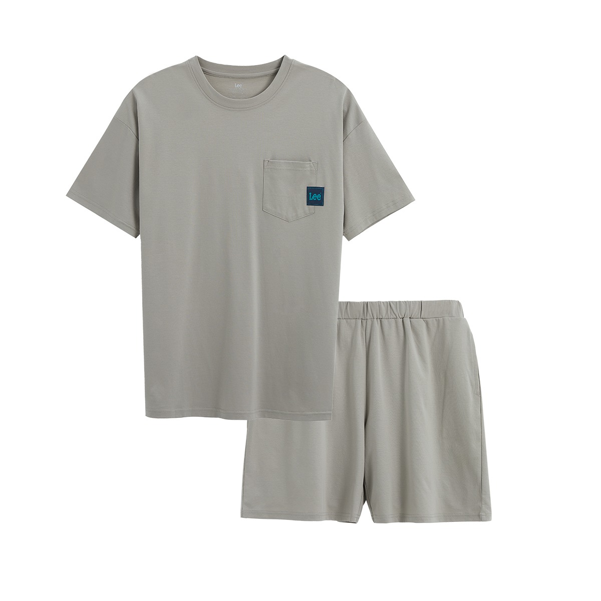 

Женский комплект пижамы Lee, светло-серый