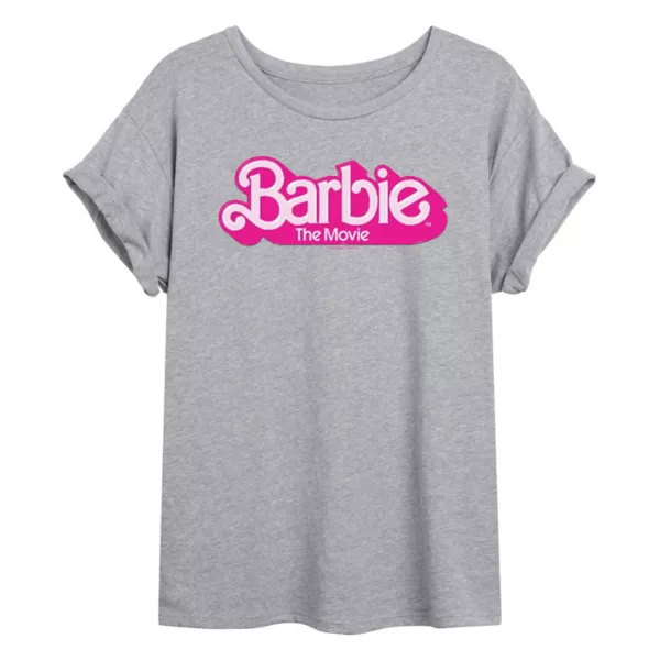 

Футболка оверсайз с принтом "The Movie" для подростков Barbie, серый