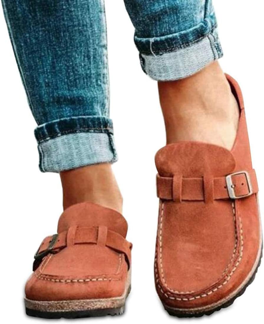 

Повседневные сабо-лоферы Uohufidabfd, оранжевый