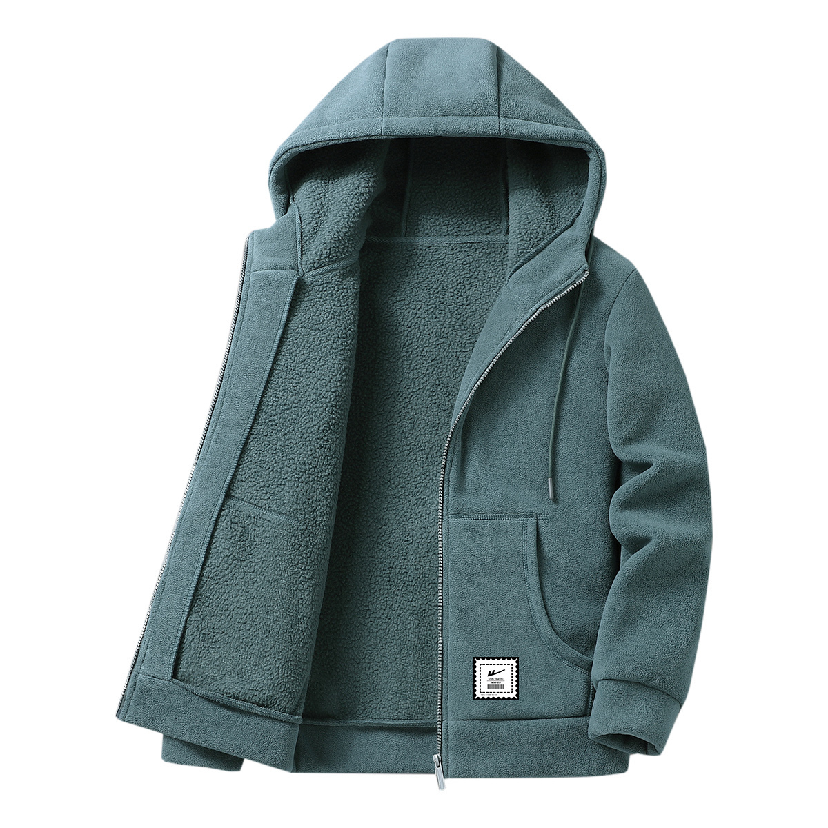 

WARRIOR Вельветовое пальто Unisex, Gray Green