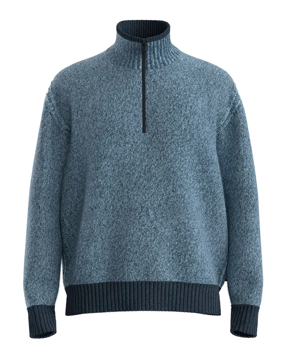 

Мужской свитер с длинным рукавом Boss, синий