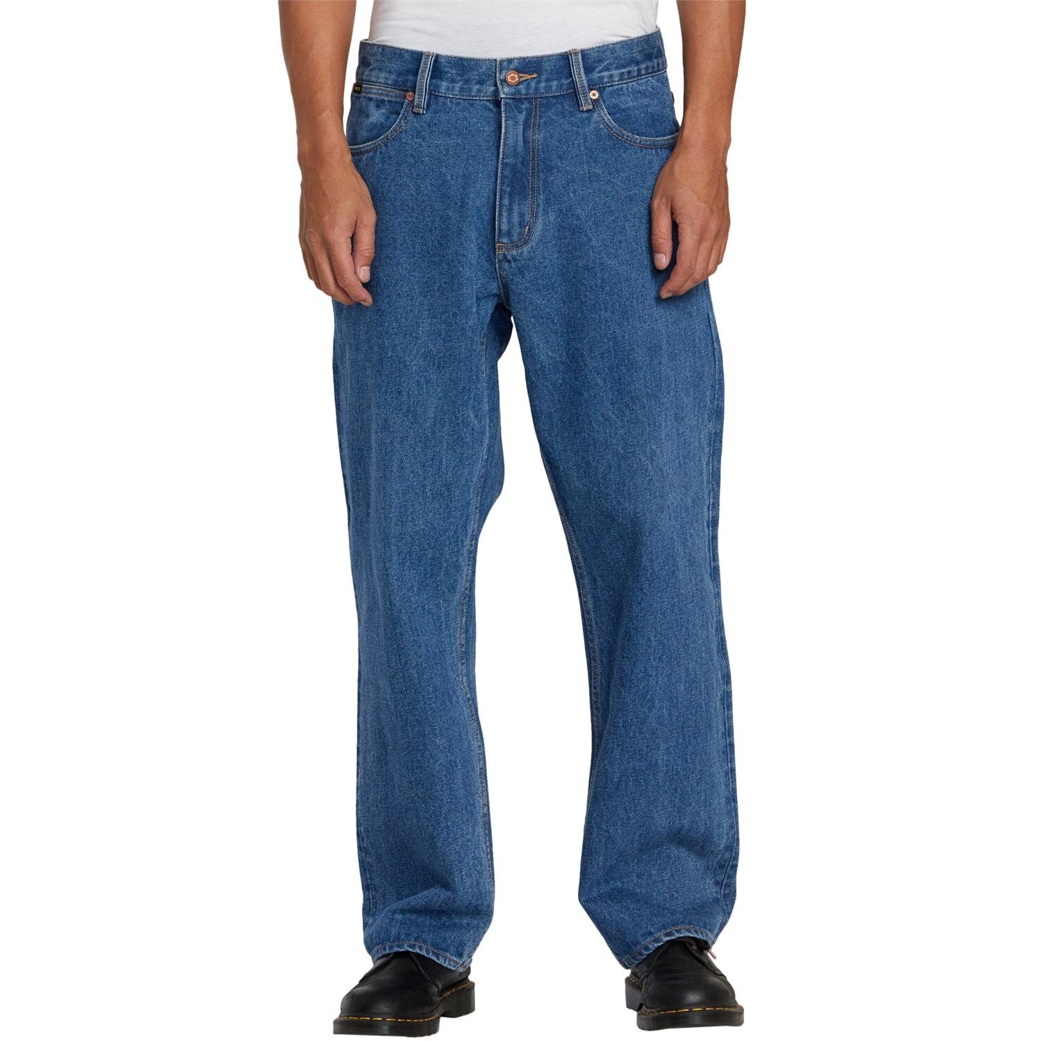 

Брюки RVCA Americana Dayshift Denim, цвет Blue Collar