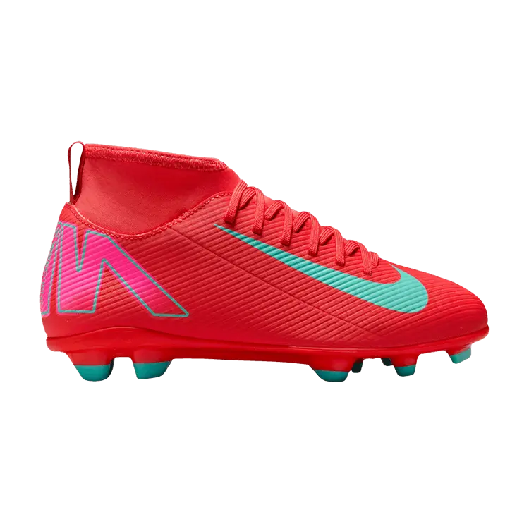 

Бутсы Nike Mercurial Superfly 10 Club MG GS 'Mad Energy Pack', красный