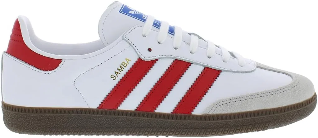 Adidas Unisex-Adult The Velosamba, Cloud White/Scarlett/Blue-White