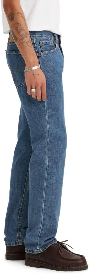 Джинсы Levi's 505 Regular Fit Medium Stonewash — фото 3