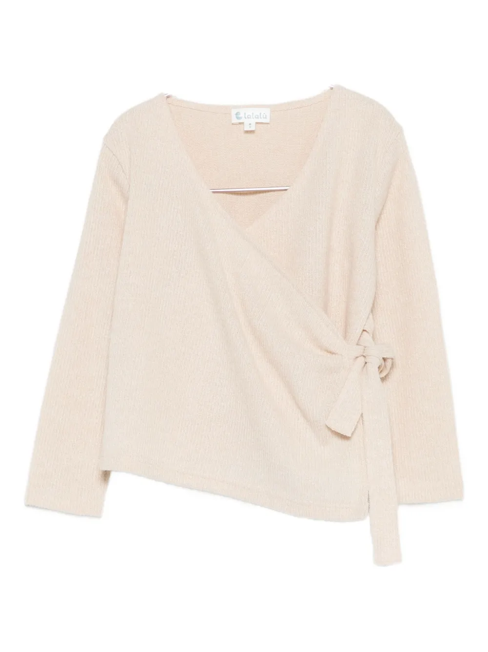 

Свитер с боковыми завязками Lalalu, бежевый