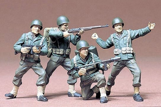 

Тамия, цифры США Армейская пехота Tamiya