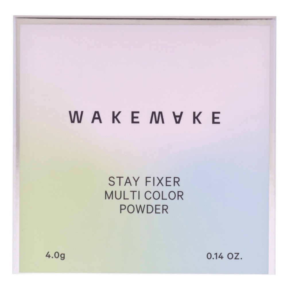 Пудра Stay Fixer Multi Color Powder - 01 Pale Clear от Wakemake для женщин - 0,14 унции — фото 2