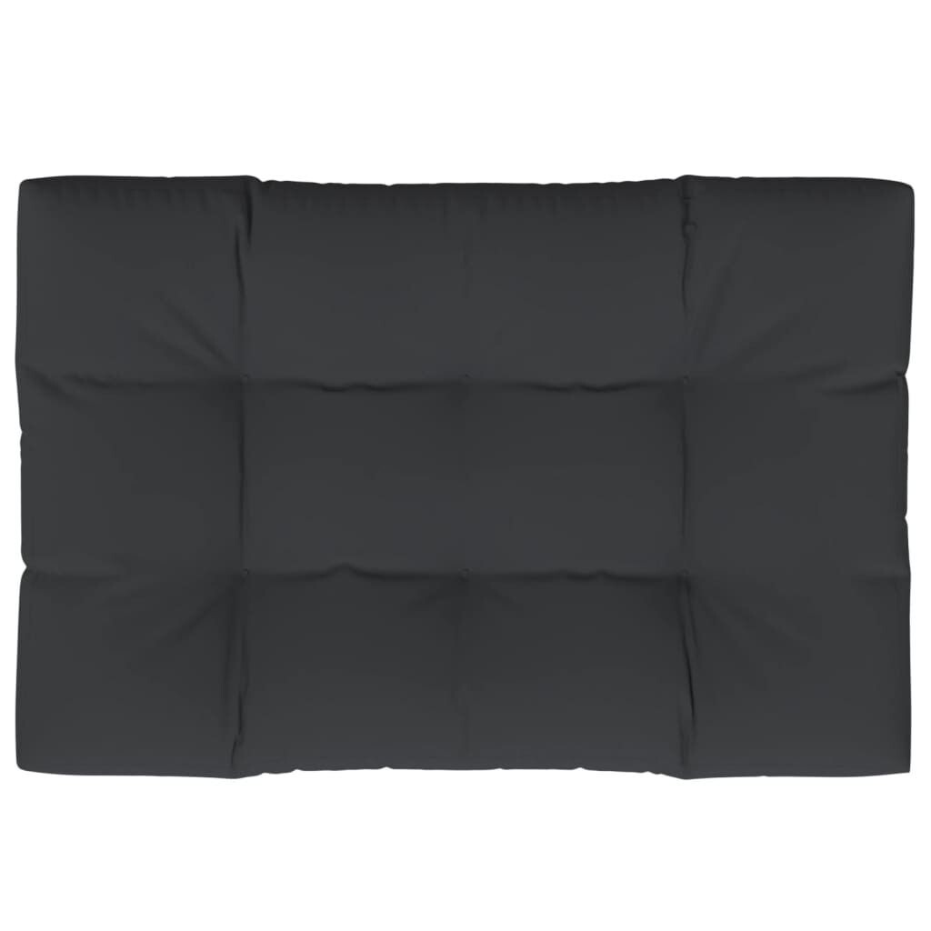 

VidaXL Подушка-поддон, черная, 120x80x12 см, ткань