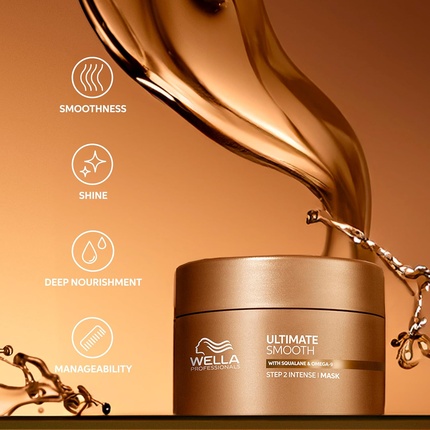 Professionals Ultimate Smooth Hair Mask - Питательная маска для волос Wella — фото 2