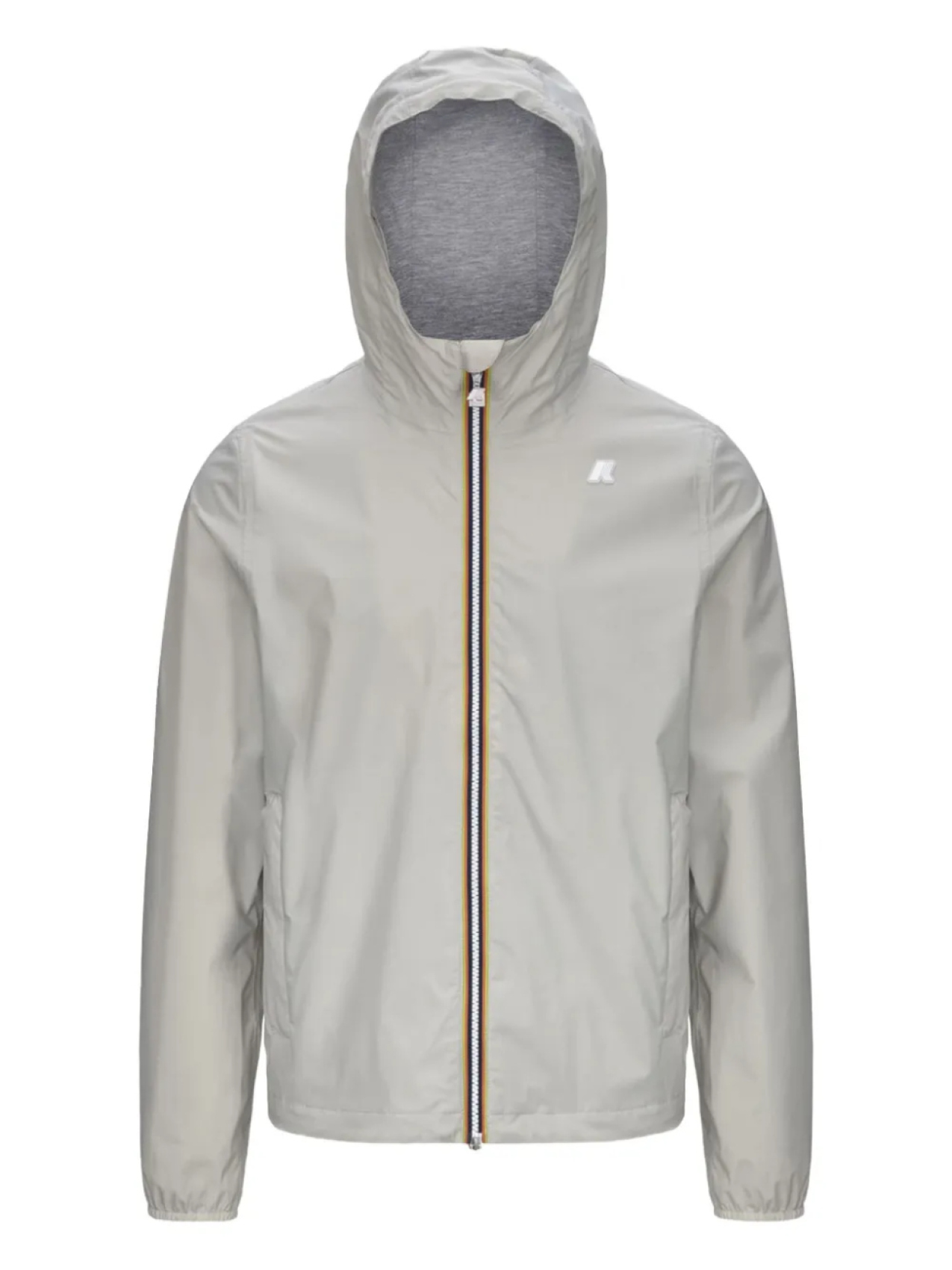 

Куртка с капюшоном и логотипом K-Way Jack, серый