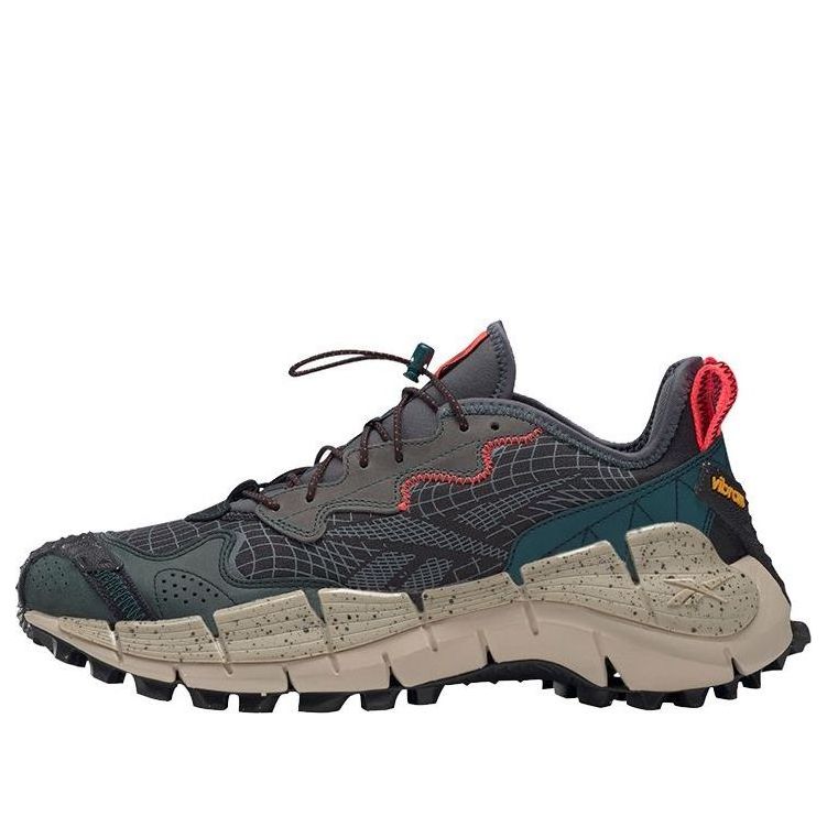 

Кроссовки Reebok Zig Kinetica 2 Edge 'Black Midnight Pine', зеленый