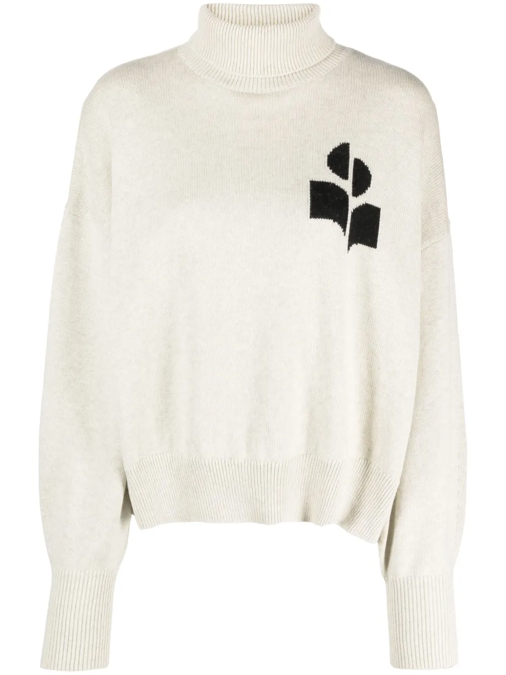 

Свитер Nash с логотипом MARANT ÉTOILE, серый