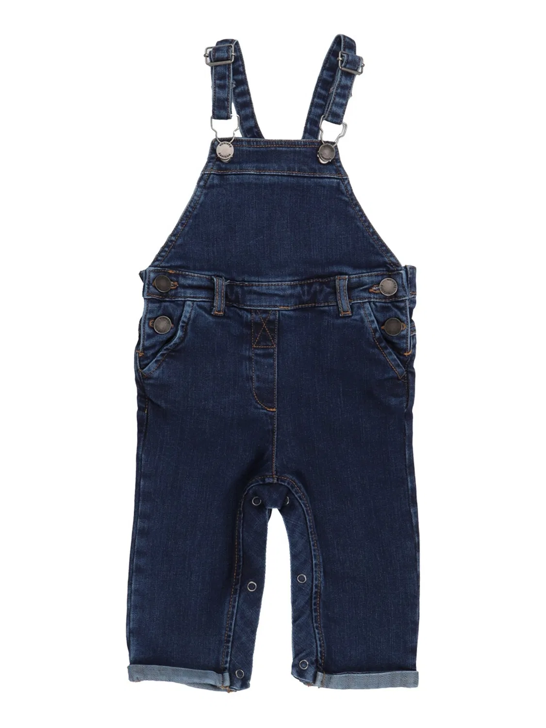 Комбинезон Walkiddy Regular Overalls Unifarben Dungarees темно-синего цвета
