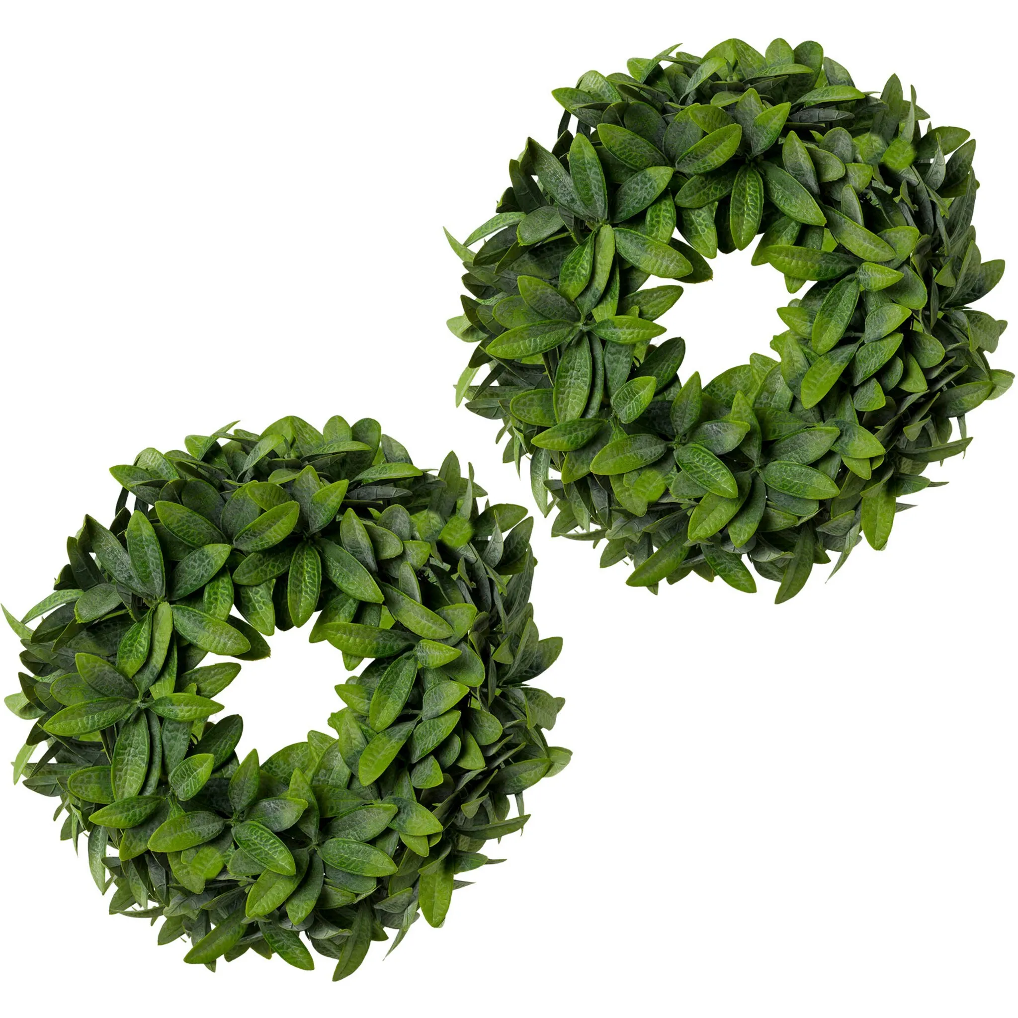 

Creativ зеленый искусственный венок «Венок из оливковых листьев», набор из 2 шт Creativ Green