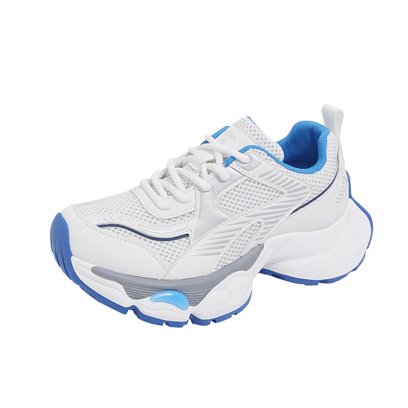 

MIKAWEI Низкие массивные кроссовки унисекс сине-белые, цвет Blue White