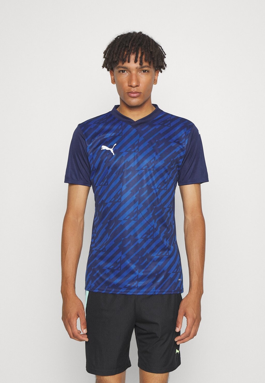 

Футболка Puma TEAMULTIMATE, цвет Navy, Синий, Футболка Puma TEAMULTIMATE, цвет Navy