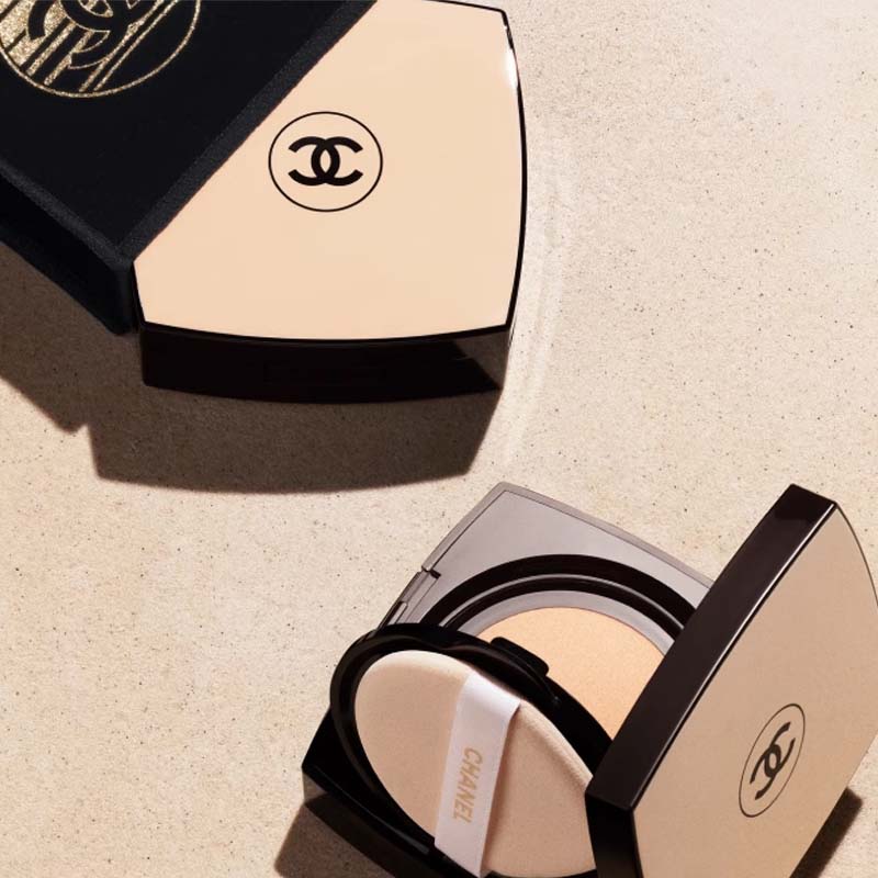 CHANEL Бежевый Fashion Limited Edition водная основа сумка для хранения воздушные подушечки питание увлажнение — фото 4