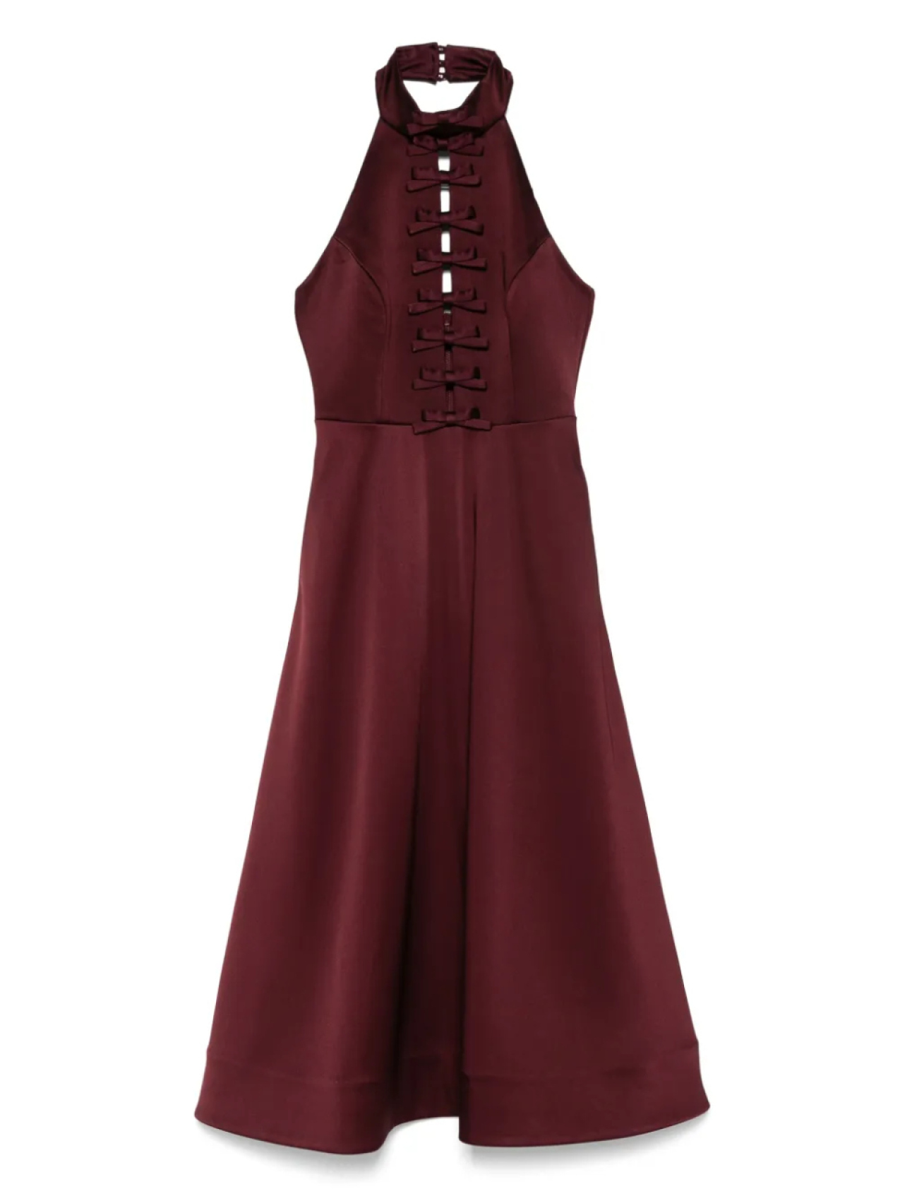 

Платье миди Rebecca Vallance Merlot, красный