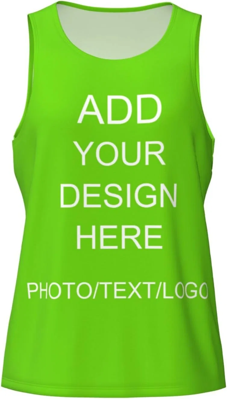 Мужской топ без рукавов Athletic Undershirts, Green4 — фото 4