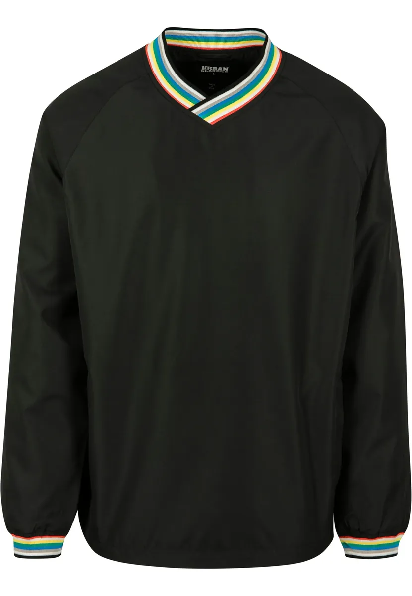 

Свитер с круглым вырезом URBAN CLASSICS " Urban Classics Men's Warm Up Pullover", цвет Blk/Multicolor