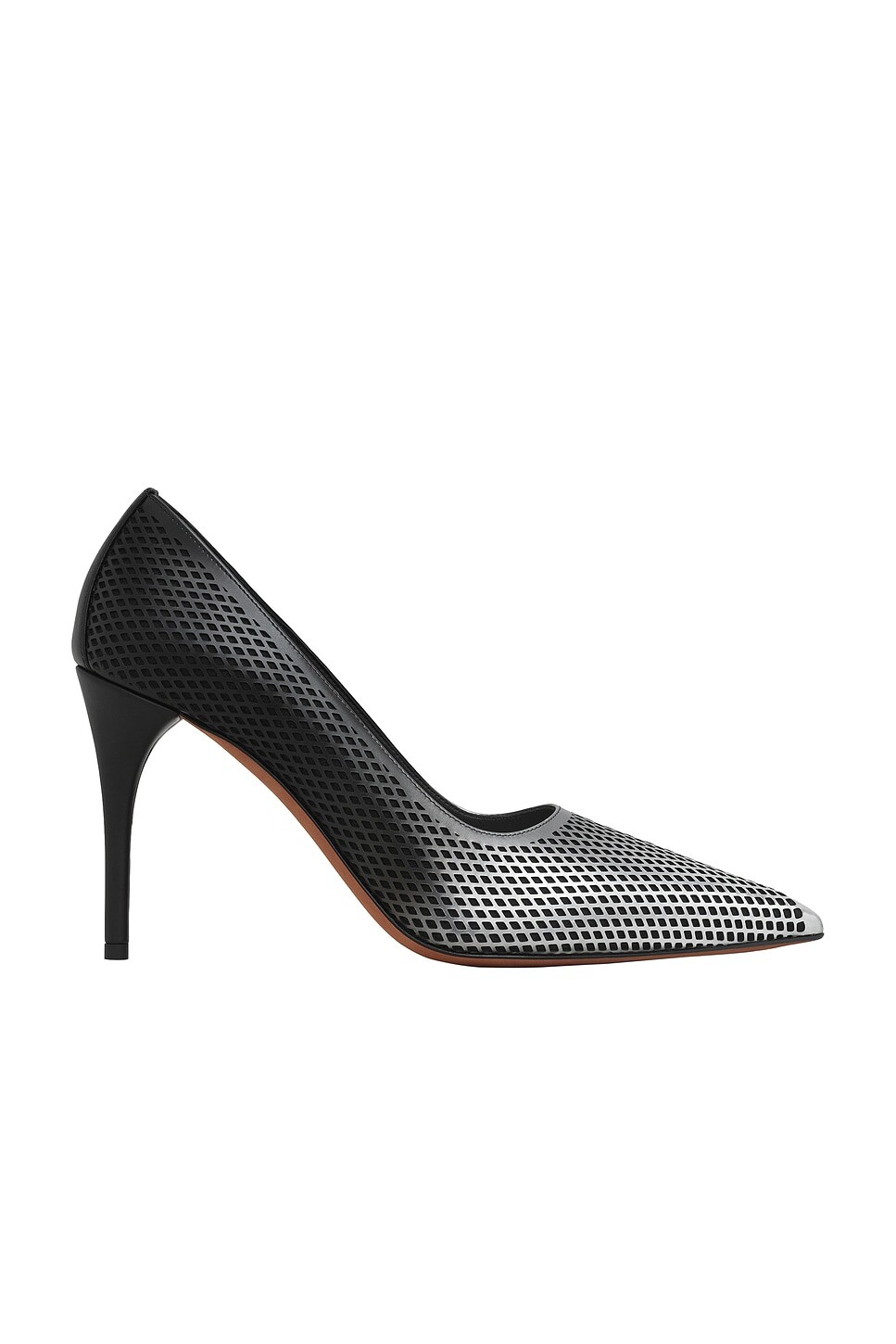 Туфли женские ALAÏA, цвет Noir & Argent