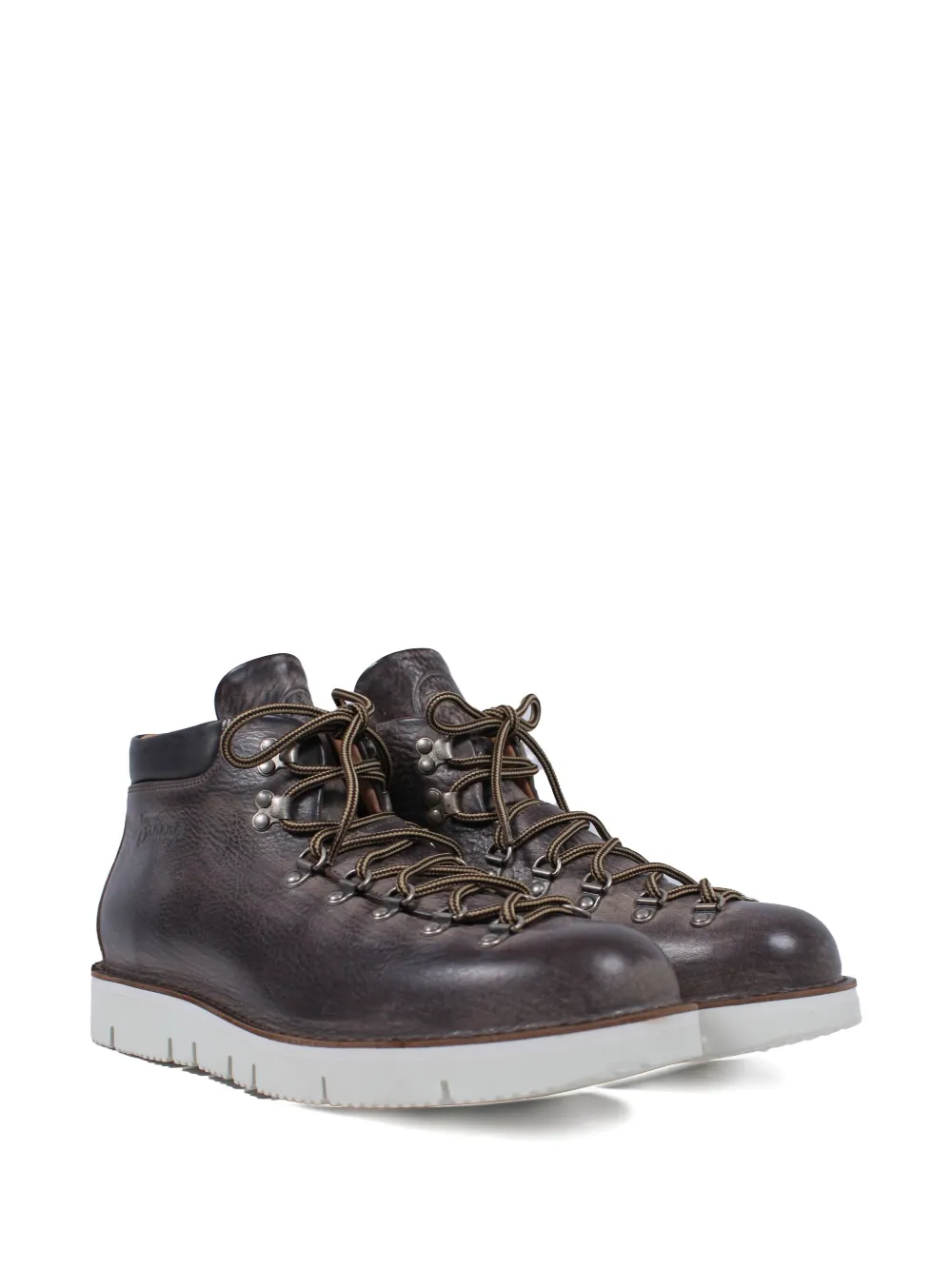 Ботинки для походов на шнуровке Magnifico Fracap, коричневый — фото 2