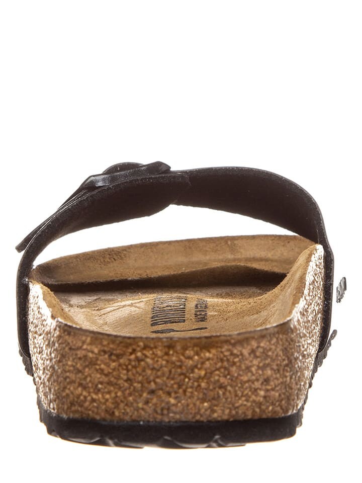 Мюли Birkenstock Pantoletten Madrid, цвет Schwarz - Weite S — фото 3