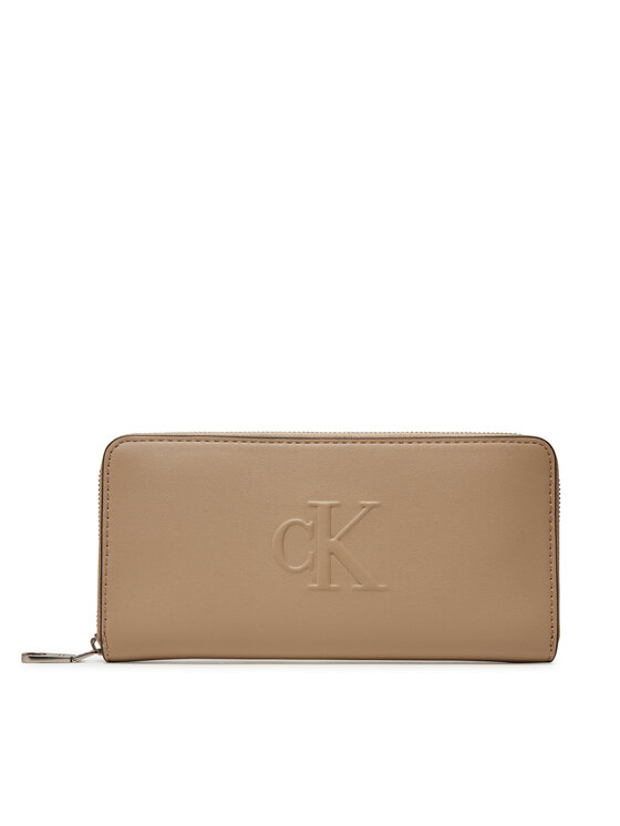 

Большой женский кошелек LV04K1005G Calvin Klein Jeans, бежевый