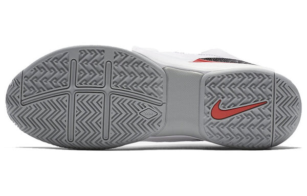 Кроссовки zoom vapor tour aj3 'fire red' Nike, белый — фото 4