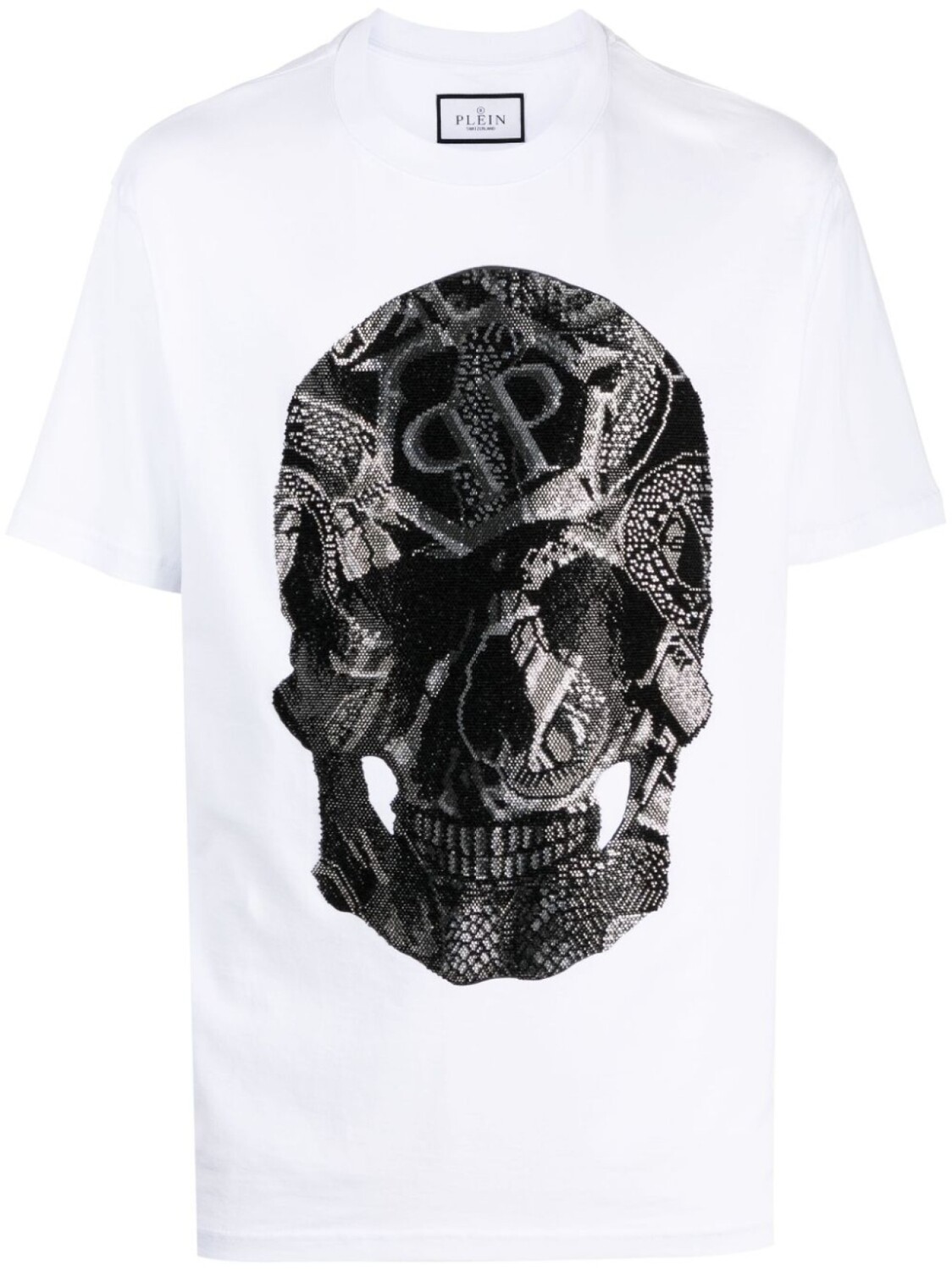 

Philipp Plein футболка SS Snake, белый
