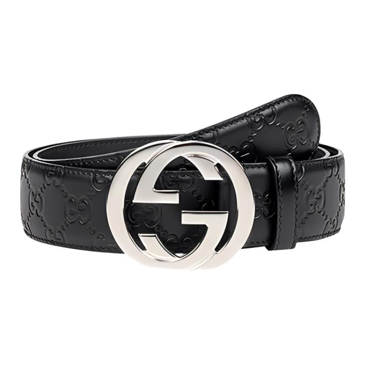 

Фирменный кожаный ремень GUCCI