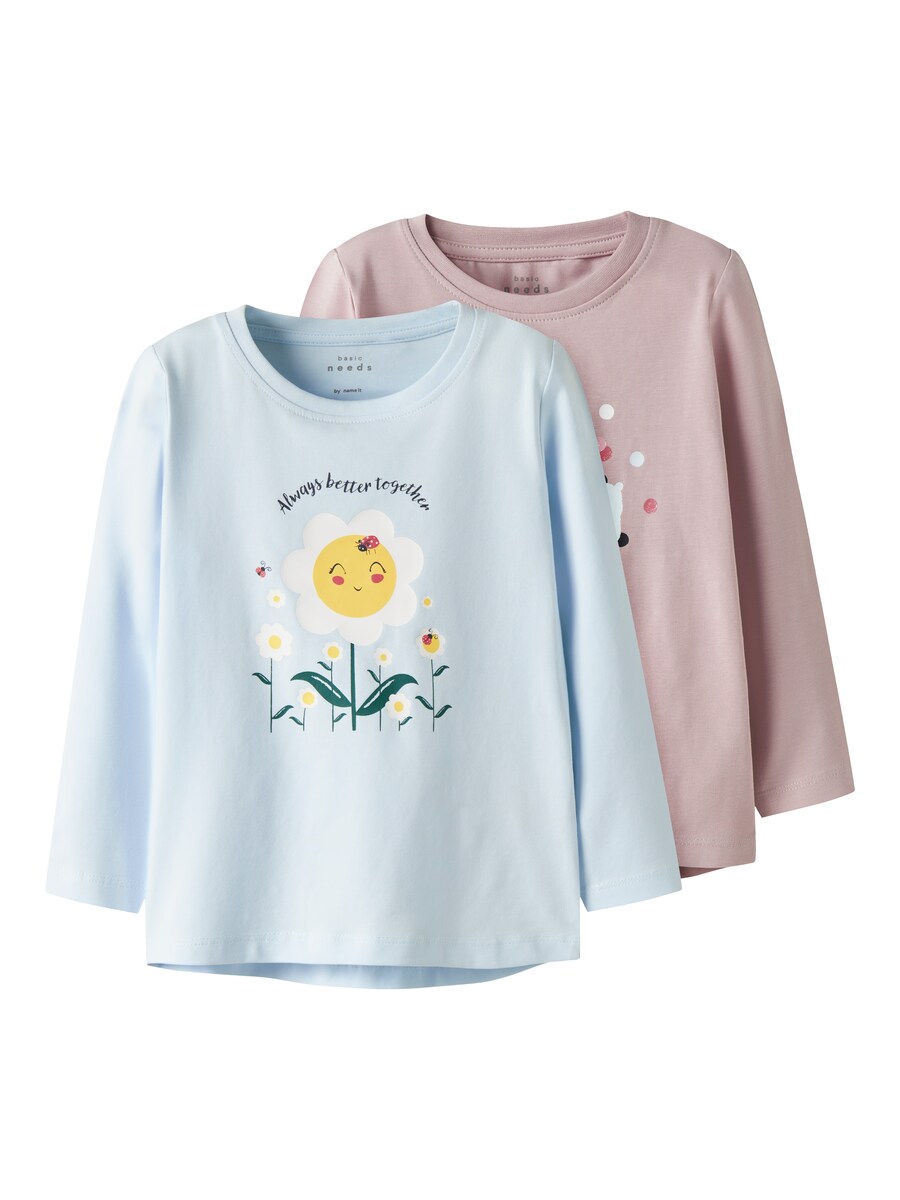 

Рубашка NAME IT NMFVIX, цвет Light blue/Mauve