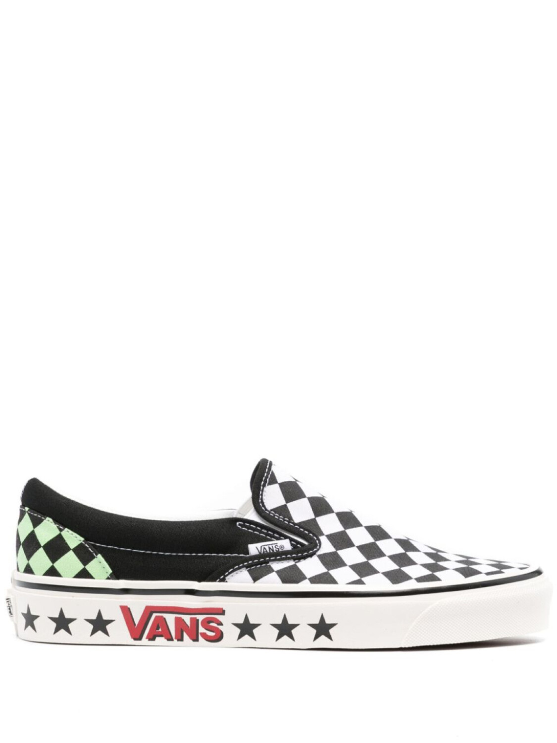

Vans кеды Classic Slip-on 98 DX в клетку, черный
